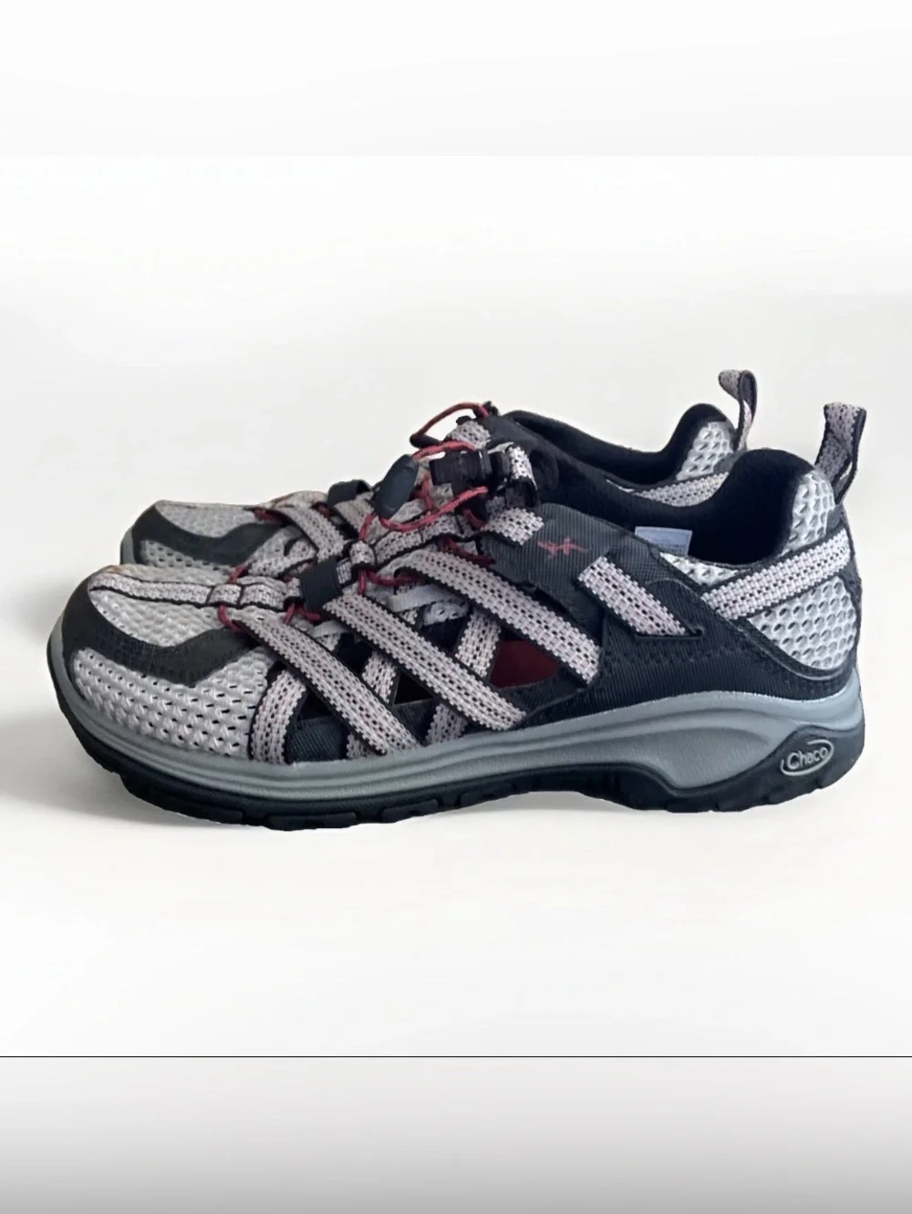 Chaco Outcross Evo 2 Shoes Men’s 8 Gray Black Outdoor Hiking Water Shoe J104933